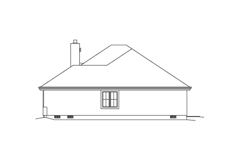 Dream House Plan - Exterior - Other Elevation 1 for Mediterranean House Plan #57-678 - 3 bed, 2.5 bath