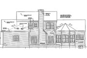 Colonial Style House Plan - 5 Beds 2.5 Baths 2540 Sq/Ft Plan #3-257 