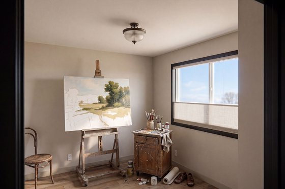 Interior - Other 1 for Modern House Plan #1099-17 - 1 bed, 1 bath