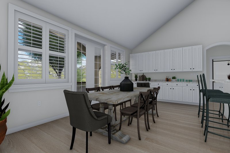 Dream House Plan - Traditional Interior - Dining Room Plan #1060-61