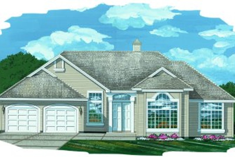 Traditional Style House Plan - 3 Beds 2 Baths 2295 Sq/Ft Plan #47-614