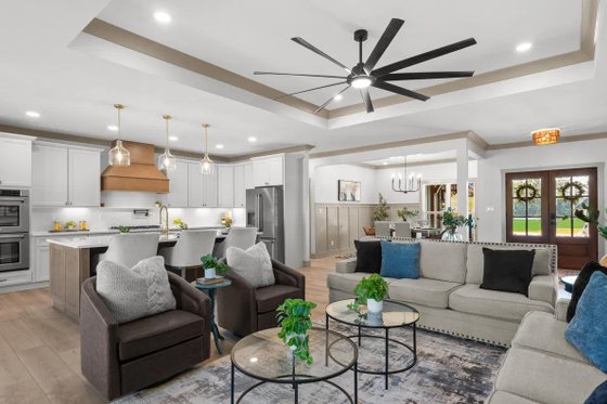 Interior - Other 2 for Traditional House Plan #123-123 - 4 bed, 3.5 bath