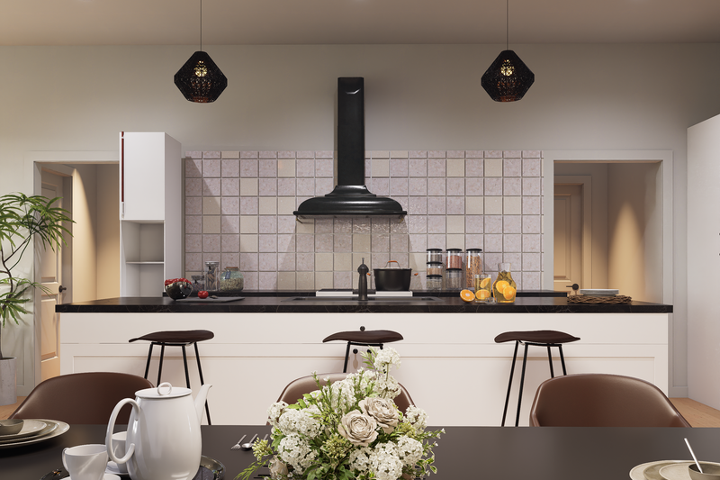 Architectural House Design - Interior - Kitchen for Farmhouse House Plan #1112-20 - 4 bed, 3 bath