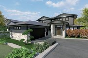 Modern Style House Plan - 4 Beds 3.5 Baths 2849 Sq/Ft Plan #1101-9 