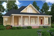 Cottage Style House Plan - 3 Beds 2 Baths 1516 Sq/Ft Plan #45-378 