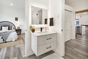 Contemporary Style House Plan - 3 Beds 2 Baths 1748 Sq/Ft Plan #1070-235 