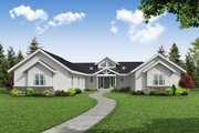 Ranch Style House Plan - 2 Beds 2 Baths 2383 Sq/Ft Plan #124-1301 