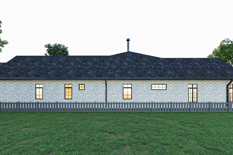 House Plan Design - Exterior - Other Elevation 1 for Cottage House Plan #1112-2 - 4 bed, 4.5 bath