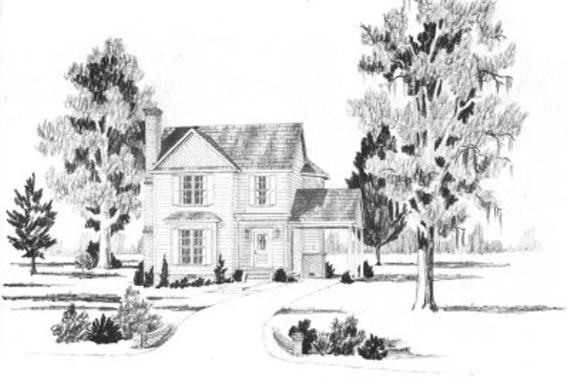 Bungalow Style House Plan - 3 Beds 2.5 Baths 1626 Sq/Ft Plan #36-284
