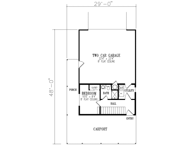 Dream House Plan - Traditional Floor Plan - Main Floor Plan #1-184