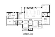 Modern Style House Plan - 4 Beds 6 Baths 5164 Sq/Ft Plan #542-1 