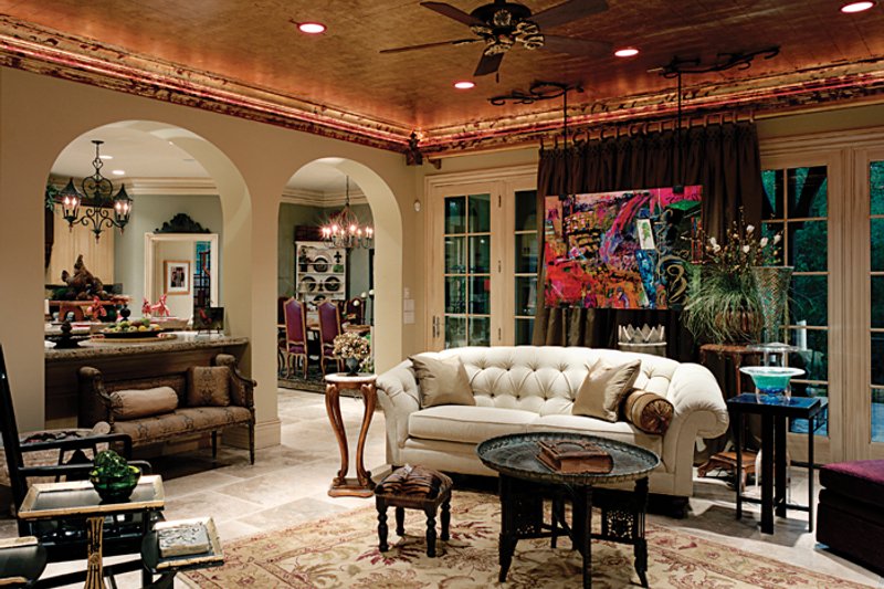Dream House Plan - Photo 1 for European House Plan #453-25 - 5 bed, 5.5 bath