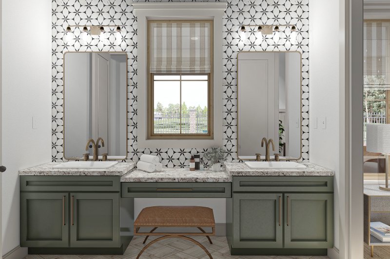 House Design - Interior - Master Bathroom for Barndominium House Plan #455-244 - 3 bed, 2 bath