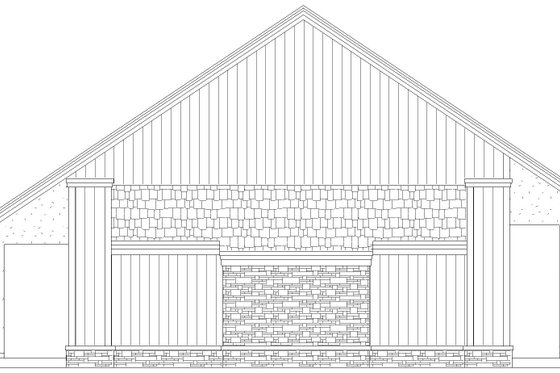 Exterior - Other Elevation for Contemporary House Plan #45-621 - 3 bed, 2 bath