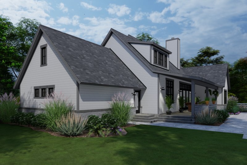 Architectural House Design - Exterior - Other Elevation 2 for Traditional House Plan #120-276 - 3 bed, 2.5 bath