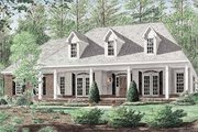 Traditional Style House Plan - 3 Beds 2.5 Baths 2732 Sq/Ft Plan #34-146 
