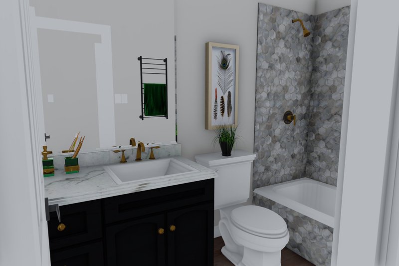 Dream House Plan - Hall Bath