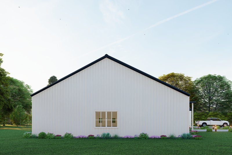 Architectural House Design - Exterior - Other Elevation 3 for Barndominium House Plan #1107-43 - 5 bed, 4.5 bath