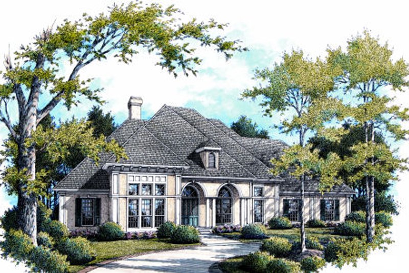 Home Plan - Southern Exterior - Front Elevation Plan #45-330