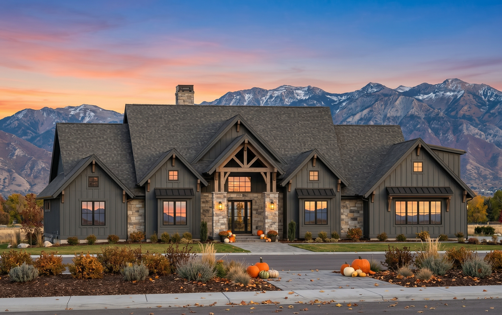 Exterior - Front Elevation 2 for Country House Plan #1096-212 - 4 bed, 5 bath
