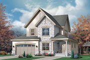 European Style House Plan - 4 Beds 2.5 Baths 2565 Sq/Ft Plan #23-398 