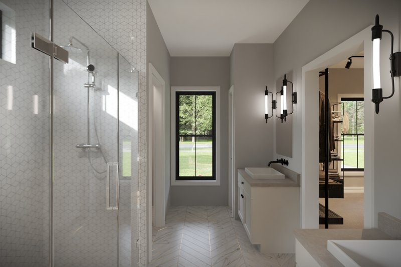 Dream House Plan - Interior - Master Bathroom for Colonial House Plan #1089-41 - 3 bed, 3.5 bath