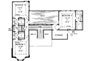 European Style House Plan - 5 Beds 5 Baths 5254 Sq/Ft Plan #312-182 