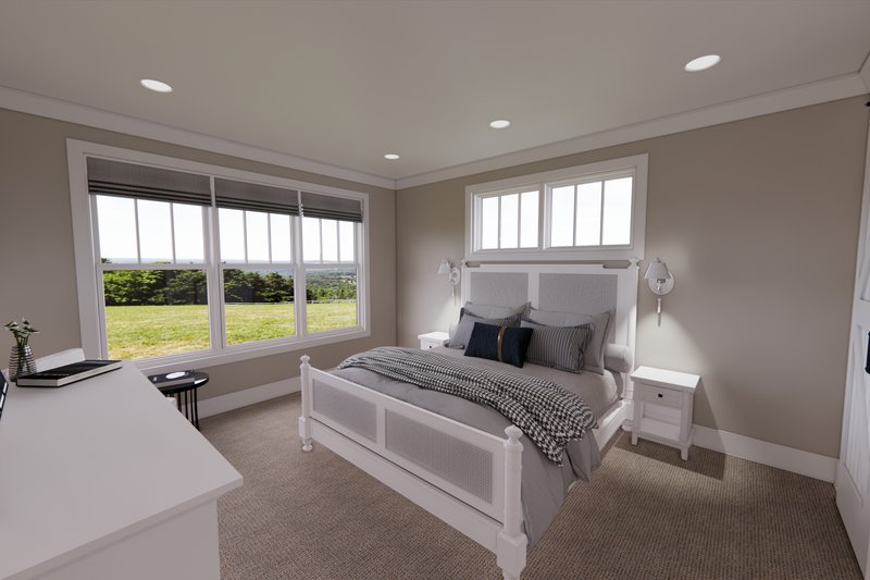 Dream House Plan - Interior - Master Bedroom for Traditional House Plan #51-1323 - 4 bed, 3 bath