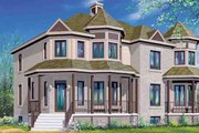 Victorian Style House Plan - 3 Beds 1.5 Baths 2863 Sq/Ft Plan #25-4229 