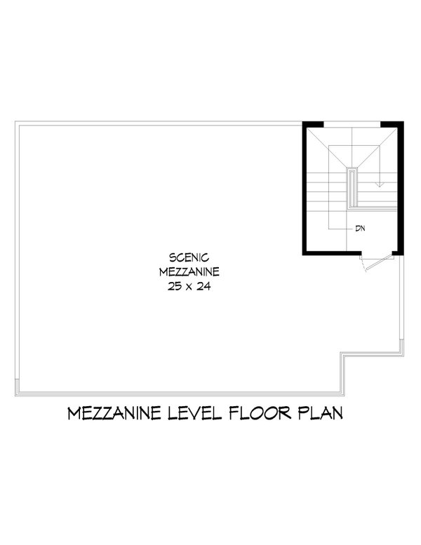 House Blueprint - Contemporary Floor Plan - Other Floor Plan #932-644