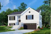 Southern Style House Plan - 4 Beds 3 Baths 1614 Sq/Ft Plan #17-428 Exterior 