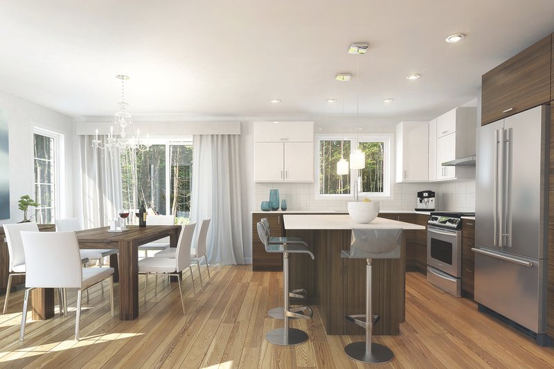 Home Plan - Interior - Kitchen for Ranch House Plan #23-2656 - 3 bed, 1.5 bath