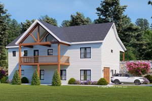 Traditional Exterior - Front Elevation Plan #932-741