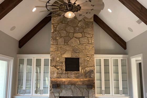 Interior - Family Room 2 for Craftsman House Plan #437-111 - 4 bed, 3.5 bath