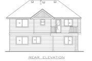 Farmhouse Style House Plan - 3 Beds 2 Baths 1478 Sq/Ft Plan #1100-87 Exterior 