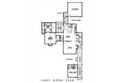 Cottage Style House Plan - 3 Beds 4.5 Baths 2693 Sq/Ft Plan #449-12 