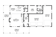 Barndominium Style House Plan - 4 Beds 3.5 Baths 3379 Sq/Ft Plan #48-1204 