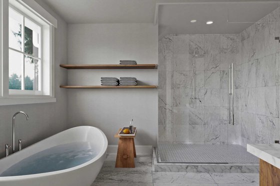 Interior - Master Bathroom 1 for Craftsman House Plan #1079-2 - 4 bed, 3.5 bath
