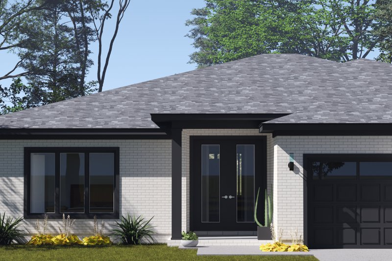 Architectural House Design - Exterior - Other Elevation for Modern House Plan #513-2410 - 4 bed, 3.5 bath