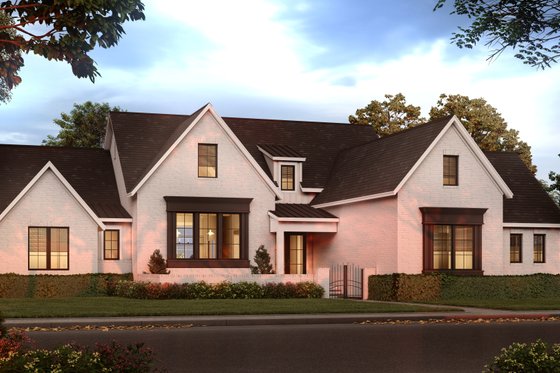 Exterior - Front Elevation 7 for Cottage House Plan #430-263 - 3 bed, 2.5 bath