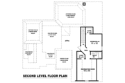 European Style House Plan - 4 Beds 3 Baths 2638 Sq/Ft Plan #81-1539 