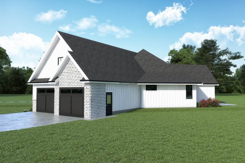 Architectural House Design - Exterior - Other Elevation 1 for Farmhouse House Plan #1070-176 - 3 bed, 2.5 bath