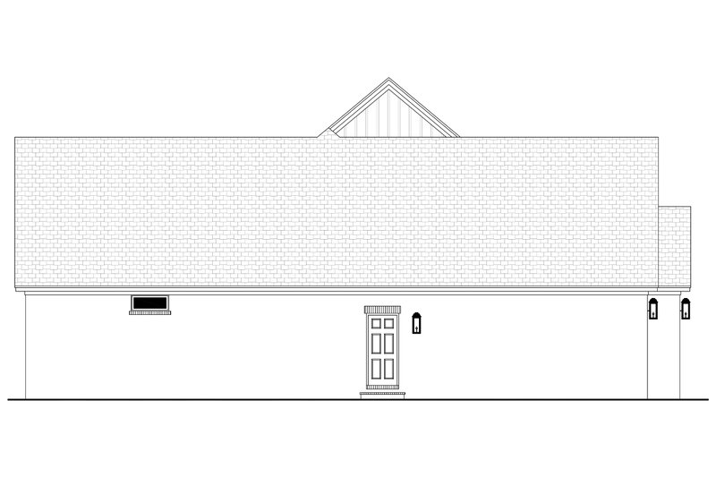 Architectural House Design - Exterior - Other Elevation for Farmhouse House Plan #430-235 - 3 bed, 2 bath