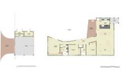 Modern Style House Plan - 3 Beds 2 Baths 1616 Sq/Ft Plan #450-4 