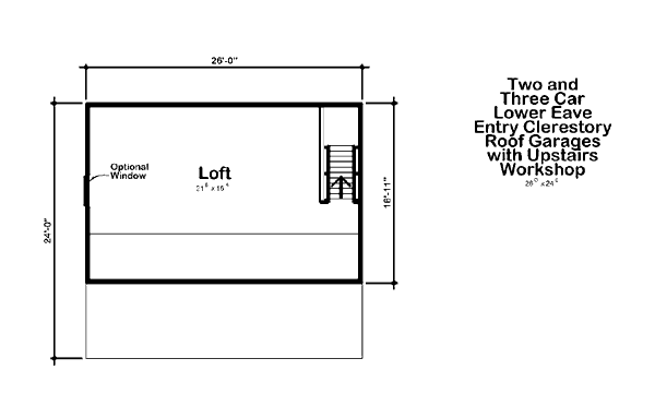 Contemporary Floor Plan - Upper Floor Plan #312-744