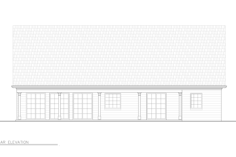 House Plan Design - Exterior - Other Elevation 1 for European House Plan #119-262 - 3 bed, 2 bath