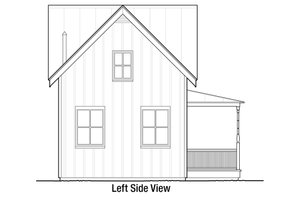 Exterior - Other Elevation for Cottage House Plan #915-11 - 1 bed, 1 bath