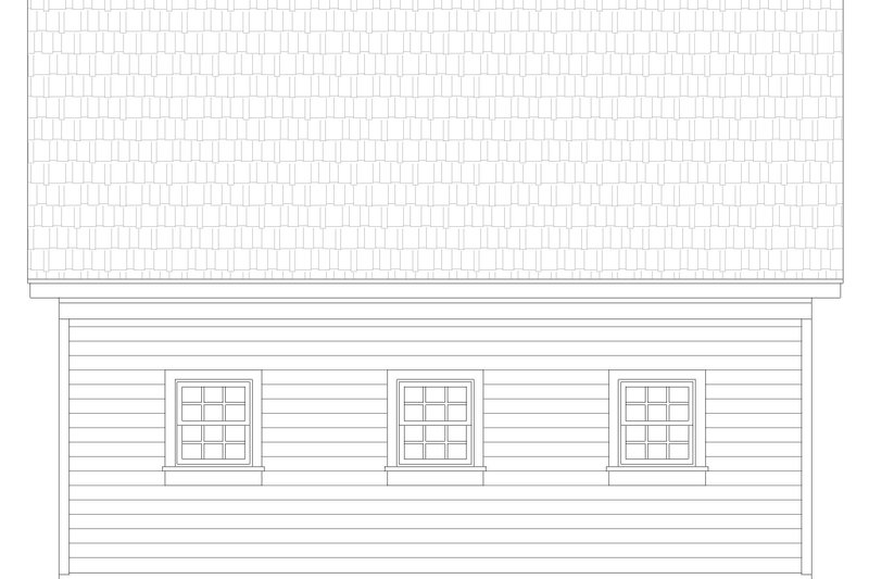 Home Plan - Exterior - Other Elevation 1 for Craftsman House Plan #932-1377, 0 bath