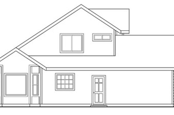 Exterior - Other Elevation for Traditional House Plan #124-347 - 3 bed, 2.5 bath