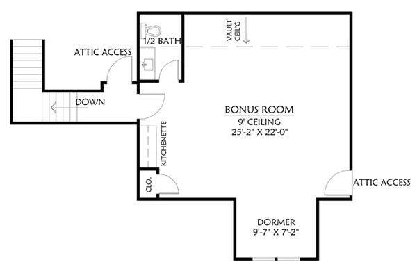 Dream House Plan - Bonus